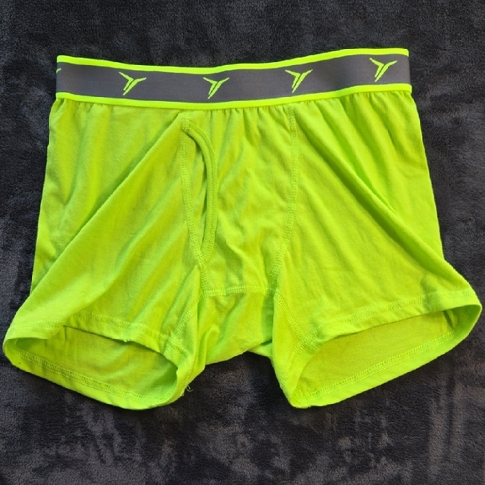 Old Navy Green and Gray Boxer Briefs Moisture-Wicking Comfort
